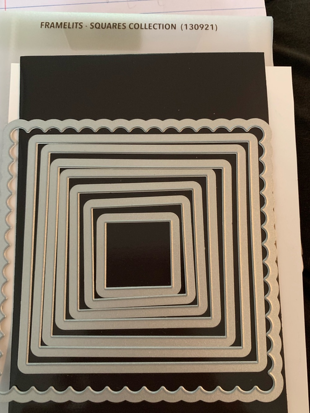 Stampin' Up! Big Shot Framelits Squares Collection